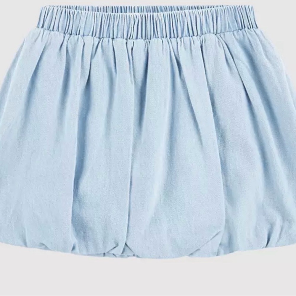 Girls M BNWT Levi's Light Blue Bubble Skirt for Kids